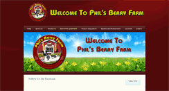 Desktop Screenshot of philsberryfarm.com